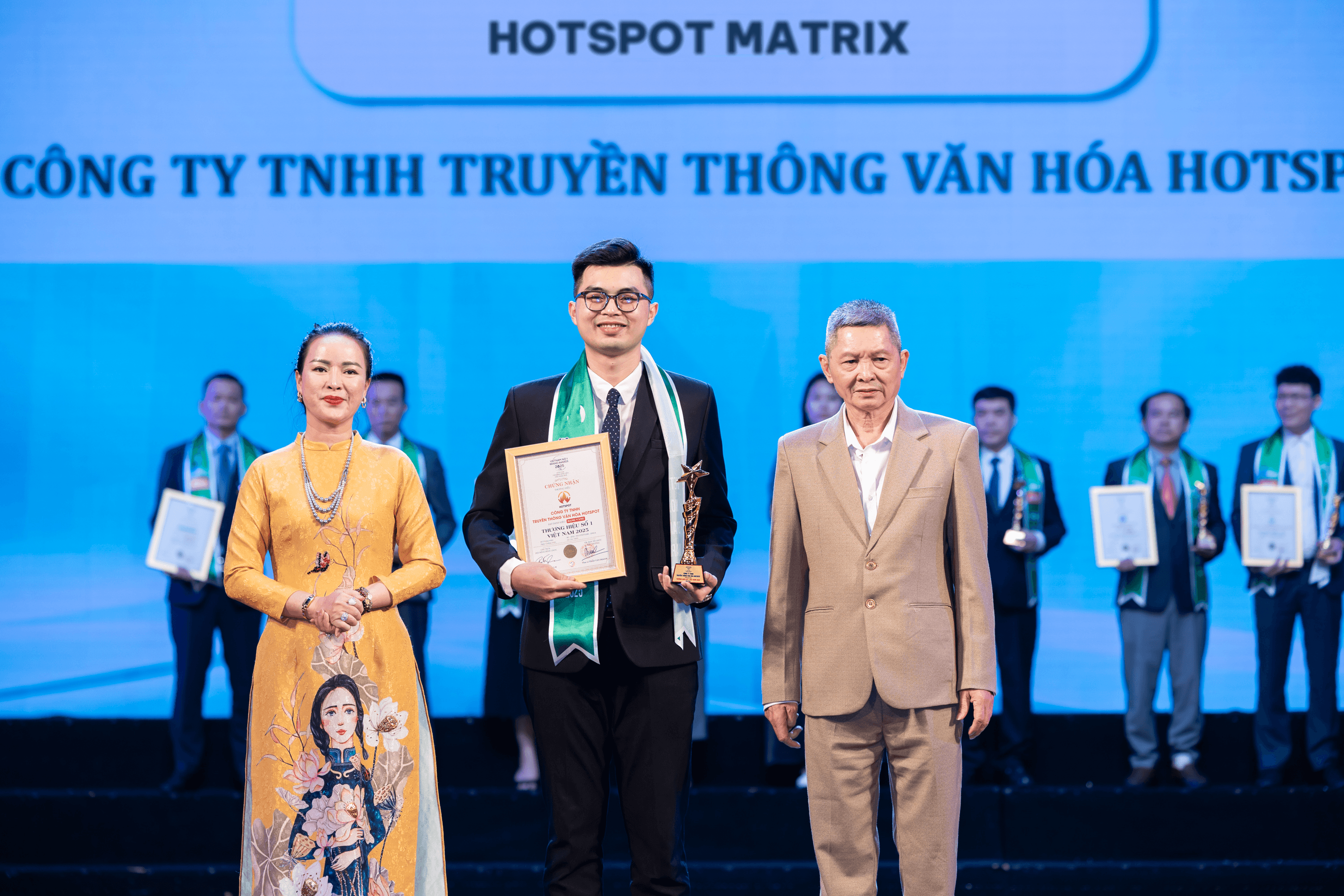 Hotspot Matrix is proud to be honored with the No. 1 brand award in Vietnam
