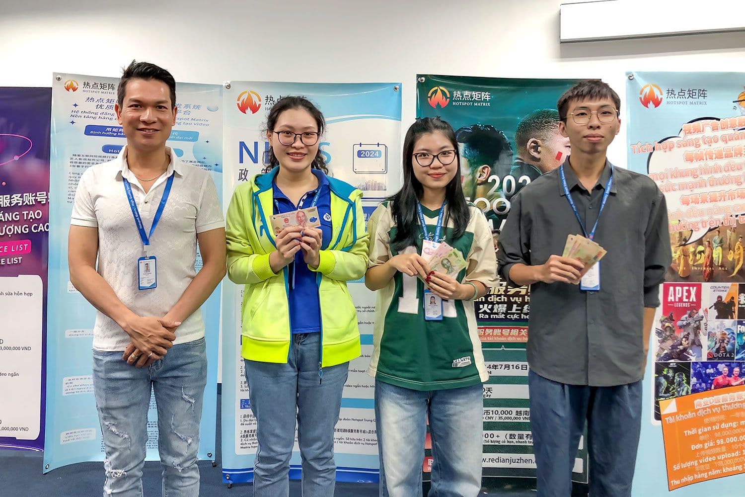 Những bạn đoạt giải tổ 3